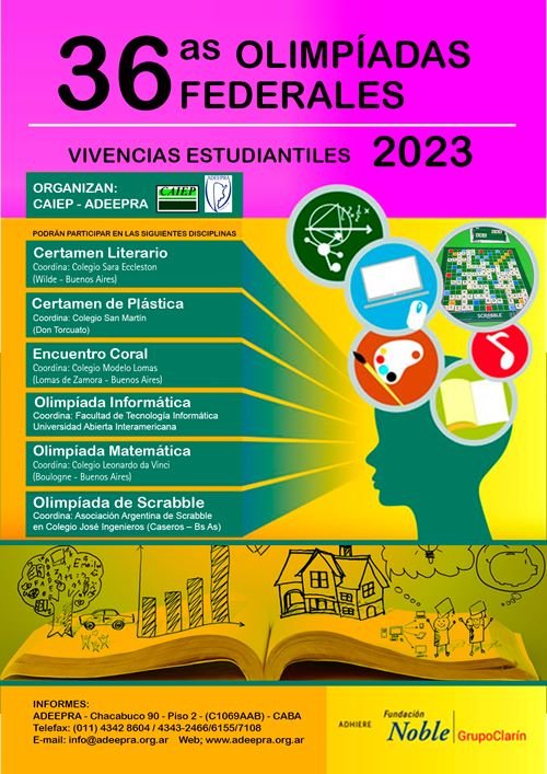 36as Olimpíadas Federales