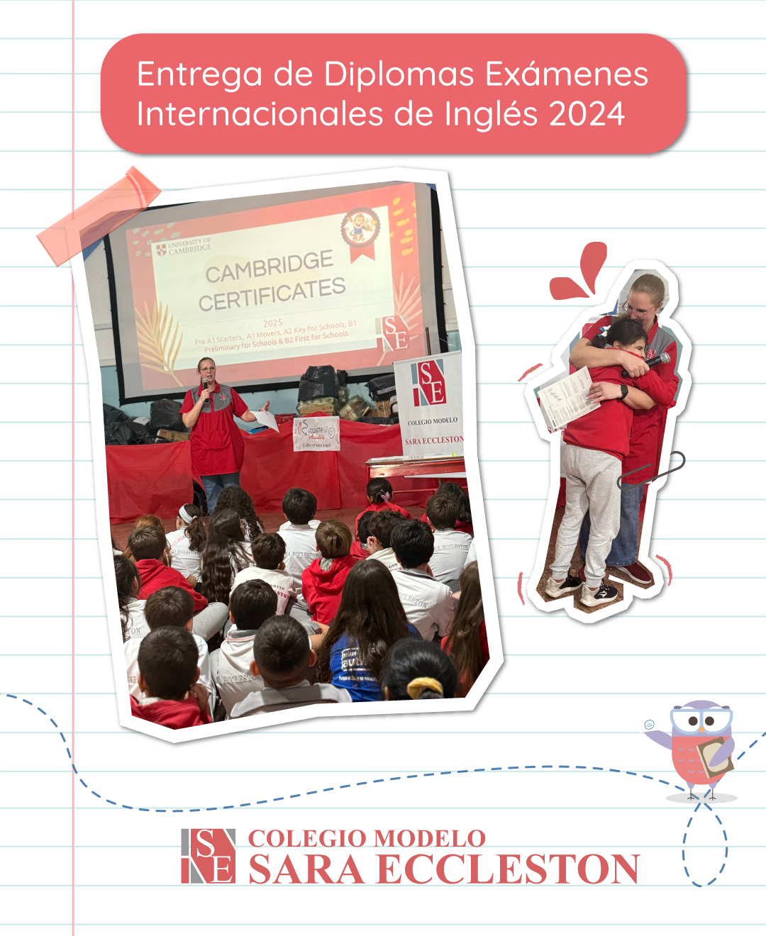 Entrega de Certificados Internacionales de Inglés