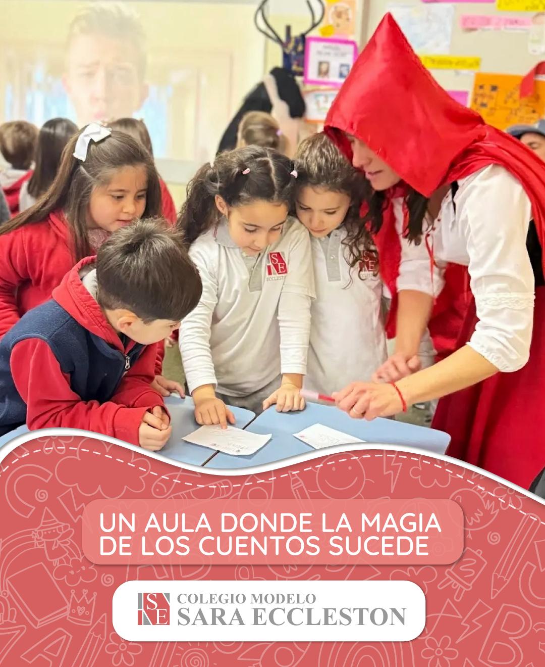 Un aula donde la magia de los cuentos sucede